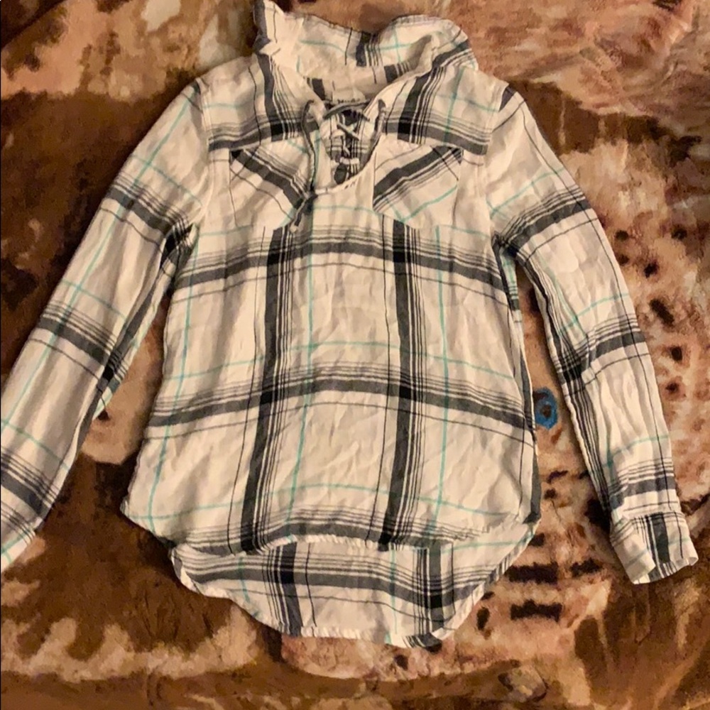 Long sleeved flannel